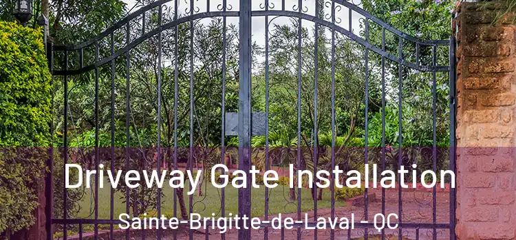  Driveway Gate Installation Sainte-Brigitte-de-Laval - QC